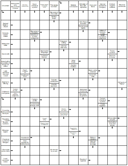 ARROWWORD 24-08-2026 — free online arrowword puzzle