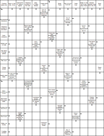 ARROWWORD 02-08-2026 — free online arrowword puzzle