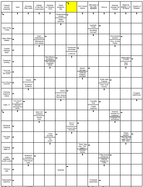 ARROWWORD 31-07-2026 2 — free online arrowword puzzle
